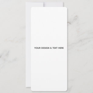 Tarjeta de cumpleaños minimalista blanca para herm