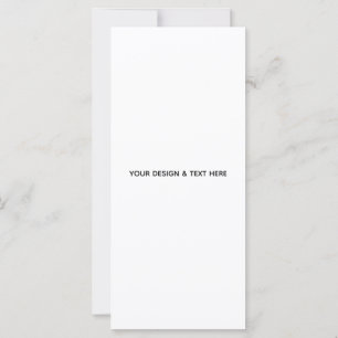 Tarjeta de cumpleaños minimalista blanca para herm