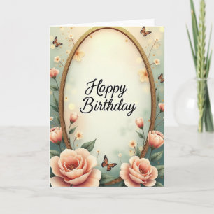 Tarjeta de cumpleaños Mint Serene