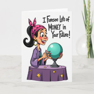 Tarjeta de cumpleaños mística