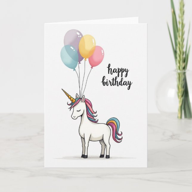 Tarjeta de cumpleaños mitológica (Anverso)