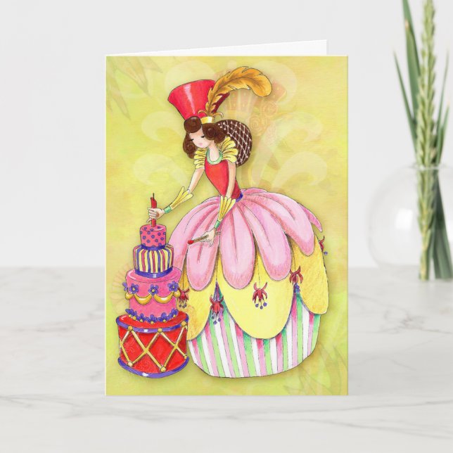 Tarjeta de cumpleaños moderna y chic (Anverso)