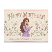 Tarjeta de cumpleaños Momentos Elegantes para Muje