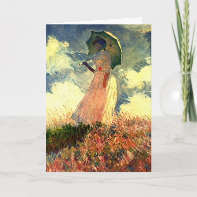 Tarjeta de cumpleaños Monet (Anverso)