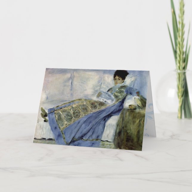 Tarjeta de cumpleaños Monet (Anverso)