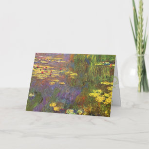 Tarjeta de cumpleaños Monet