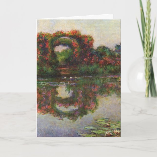 Tarjeta de cumpleaños Monet (Anverso)