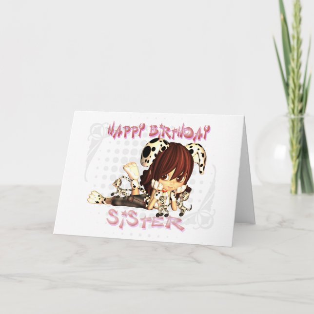 Tarjeta de cumpleaños Moonies cutie kittens (Anverso)