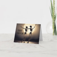 tarjeta de cumpleaños muerta bailando