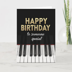 Tarjeta de cumpleaños musical