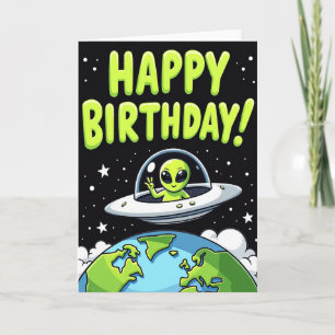 Tarjeta de cumpleaños Noche estrellada