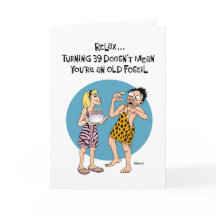 Tarjeta de cumpleaños número 39 de Guy