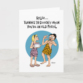 Tarjeta de cumpleaños número 39 de Guy