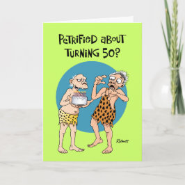 Tarjeta de cumpleaños número 50 del hijo