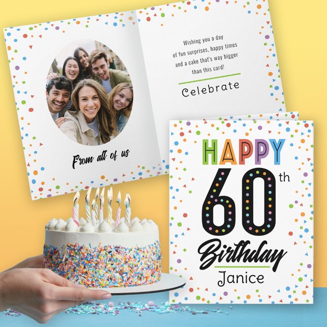 Tarjeta de cumpleaños número 60 (Subido por el creador)