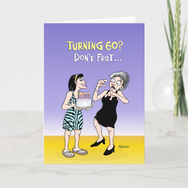 Tarjeta de cumpleaños número 60 de mamá (Anverso)