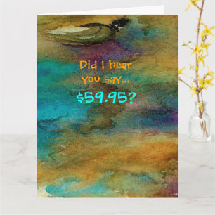 Tarjeta de cumpleaños número 60 humorística