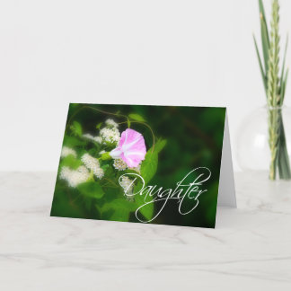 Tarjeta de cumpleaños o pensando en ti para hija