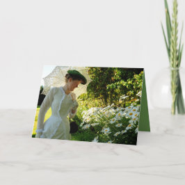 Tarjeta de cumpleaños o reunión —poema victoriano 