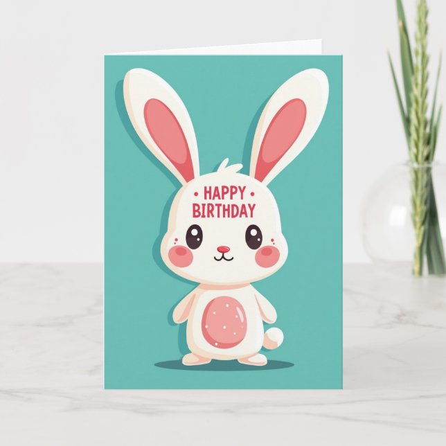 Tarjeta de cumpleaños Oídos Caprichosos (Anverso)