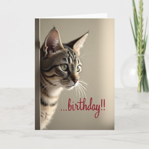 Tarjeta de cumpleaños Ojos Esmeralda