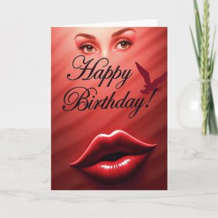 Tarjeta de cumpleaños Ojos luminosos
