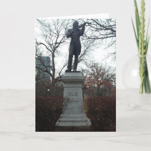 Tarjeta de cumpleaños "Ole Bull"