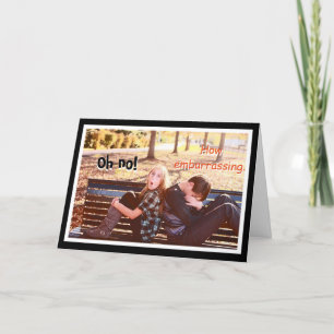 Tarjeta de cumpleaños olvidada por cumpleaños tard