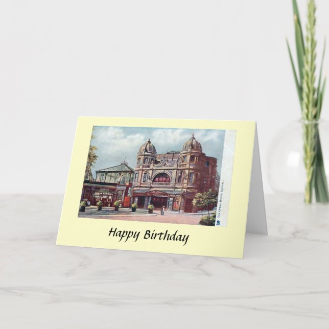 Tarjeta de cumpleaños - Ópera, Buxton (Anverso)