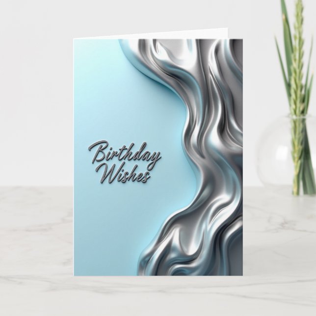 Tarjeta de cumpleaños opulenta (Anverso)
