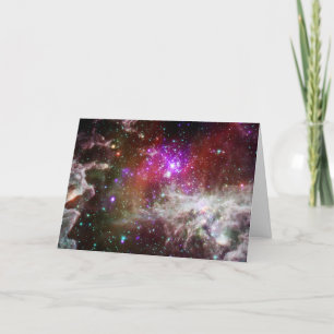 Tarjeta de cumpleaños Pacman Nebula