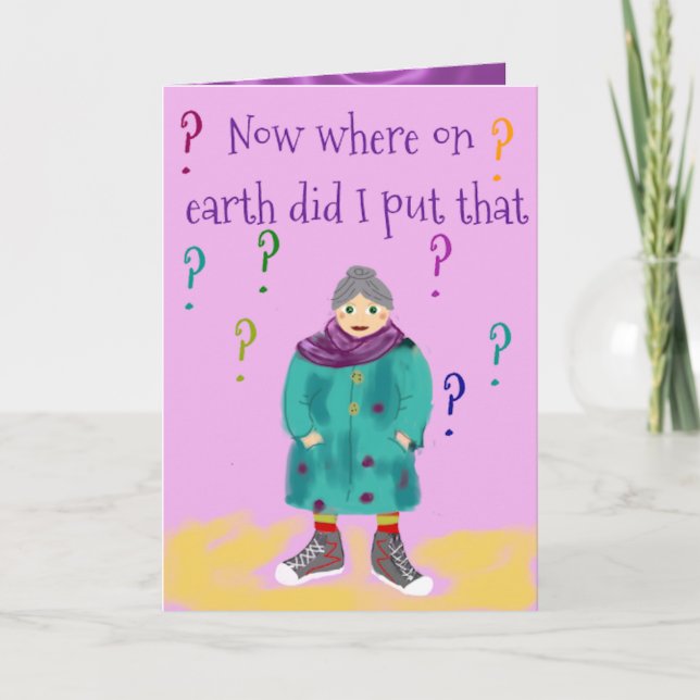 Tarjeta de cumpleaños para abuela 2 (Anverso)