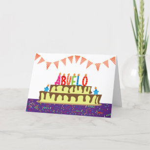 Tarjeta de cumpleaños para Abuelo