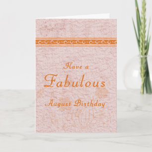 Tarjeta de cumpleaños para adultos nacidos en agos
