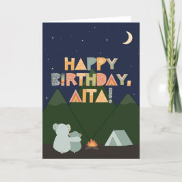 Tarjeta de cumpleaños para Aita