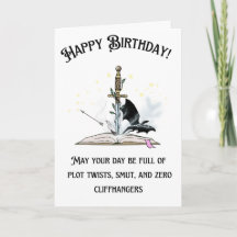 Tarjeta de cumpleaños para amante de libros subido