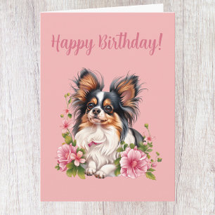 Tarjeta de cumpleaños para amante de perros Chihua
