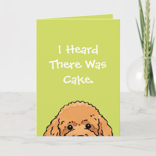 Tarjeta de cumpleaños para amante de perros | Dise (Anverso)