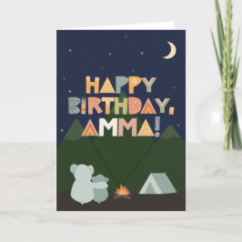 Tarjeta de cumpleaños para Amma