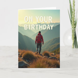 Tarjeta de cumpleaños para aventureros