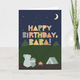 Tarjeta de cumpleaños para Baba