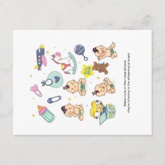 Tarjeta de Cumpleaños para Baby Shower | Nuevo Niñ