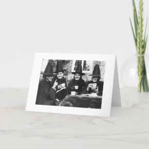 Tarjeta de cumpleaños para brujas