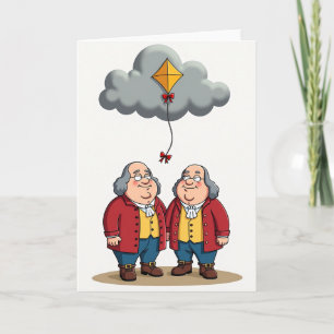 Tarjeta de cumpleaños para caballeros con peluca