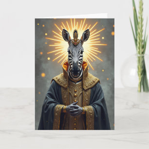 Tarjeta de cumpleaños para caballo regio