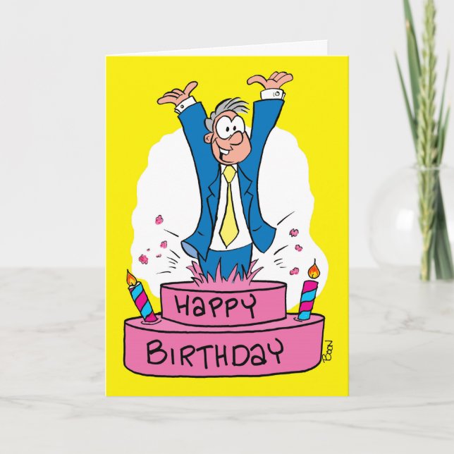 Tarjeta de cumpleaños para clientes (Anverso)