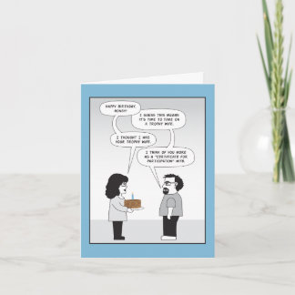 Tarjeta de cumpleaños para él