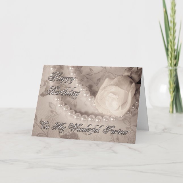 Tarjeta de cumpleaños para el socio (Anverso)