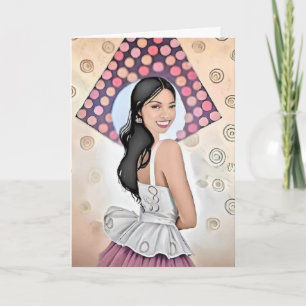 Tarjeta de cumpleaños para ella