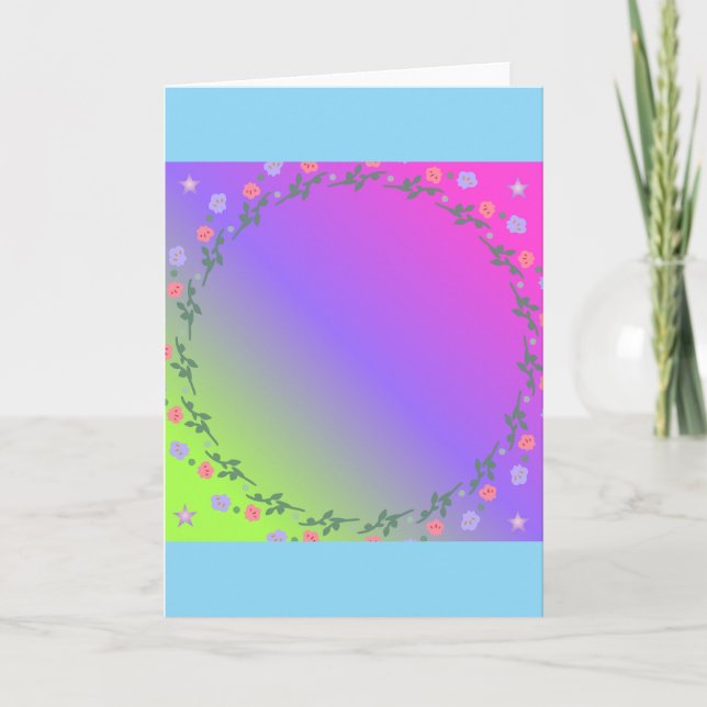 Tarjeta de cumpleaños para ella (Anverso)